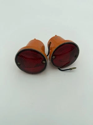 COPPIA 2xFANALINI STOP POSIZIONE TRATTORI SAME FIAT JONH DEER NEW HOLLAND OLSA