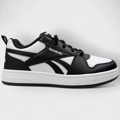 Reebok Boys Royal Prime 2.0 Black White US 2 Big Kids Sneaker New w/ Box  - Image 1 of 4