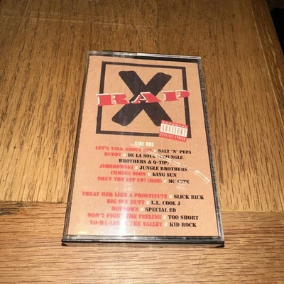 RARE X-RAP CASSETTE TAPE KID ROCK TOO SHORT L.L. COOL J - Image 1 of 4
