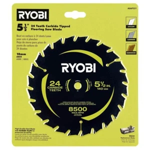 5-1/2 In. 18t Thin Kerf Carbide Circular Saw Blade | Ryobi Teeth - Picture 1 of 7