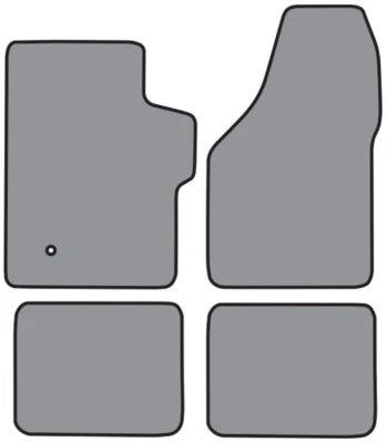 Mats Compatible w/ 2008-2016 Ford F-550 Super Duty Crew Cab 4pc - Pick Color - Image 1 of 3