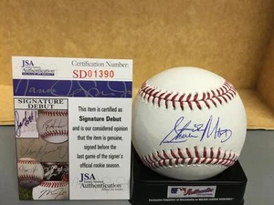 STEVEN STEVE MATZ NEW YORK METS 50TH SIGNATURE DEBUT M.L. SIGNED BASEBALL JSA SD - Picture 1 of 3