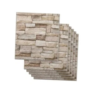 3D Wall Panels Peel and Stick Faux Brick Wall Panels 20PCS Retro brick rock - Picture 1 of 7