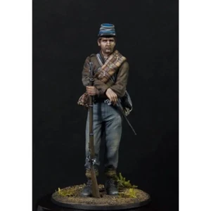 1/24 Resin Modellbausatz American Civil War Confederate unbemalt - Bild 1 von 1