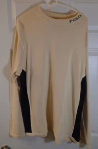 Polo Jeans Co. Herren Pullover, elfenbein und schwarz, Gr. XL - Bild 1 von 4