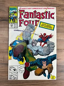 Fantastic Four # 348 - Hulk, Wolverine, Spider-Man Art Adams Cover - Picture 1 of 15