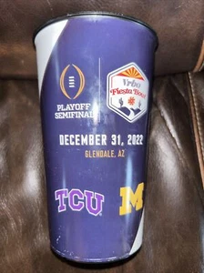 TCU Horned Frogs 2022 Fiesta Bowl College Football Playoff Souvenir Cup CFP - Picture 1 of 2