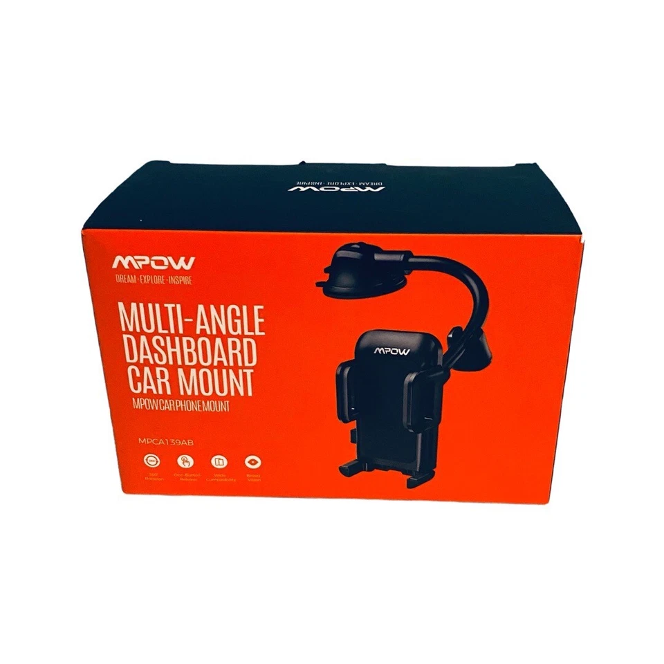 Suporte magnético para telefone MPOW carro painel placa de montagem universal 360° - Imagem 1 de 4