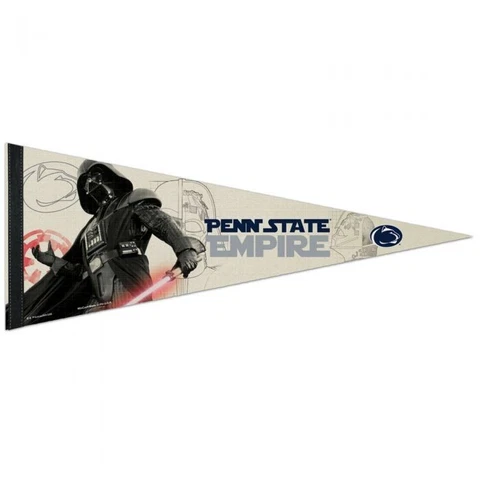 PENN STATE NITTANY LIONS STAR WARS DARTH VADER PREMIUM PENNANT 12"X30" BANNER Cover