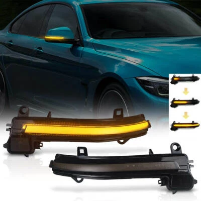 Luz LED dinámica de señal de giro secuencial para BMW Serie 1 2 3 4 F30 F20 F21 F22 Foto 1 de 4