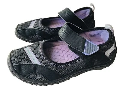 KHOMBU Girls Kids Mary Jane Sandals Water Sport Shoes Size 13 Black Purple - Image 1 of 4