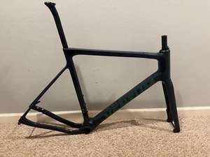 2022 Ventum GS1 Large 58cm Gravel Bike Frame Blue/Green - Picture 1 of 5