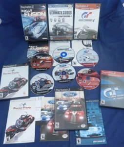 PS2; Rally Fusion, Gran Turismo 3 A-Spec y 4, Tourist Trophy, Ford Racing 2,+, en muy buen estado - Imagen 1 de 5