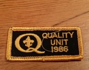 PARCHE BOY SCOUT 1986 UNIDAD CALIDAD ENVÍO GRATUITO - Imagen 1 de 2