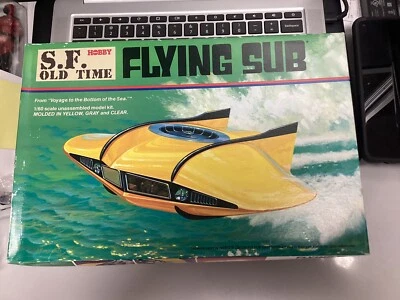 1964 Tskuda Hobby S.F. Old Time Flying Sub Model Kit 1/60 Scale - Image 1 of 4