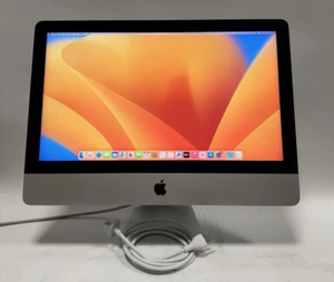 iMac 21.5" 2017 Intel i5-7400 3.00GHz 8GB RAM 256GB SSD MacOS Ventura - Picture 1 of 12