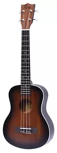Left Handed Ukulele Aloha (Choose Your Size) Sapele (Free Ship Canada) - Picture 1 of 5