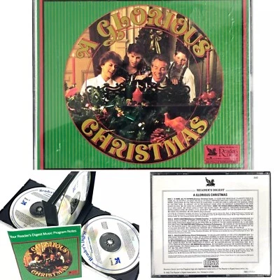 Readers Digest Glorious Christmas 3 CD Set 1992 Carols Choir Chorale Orchestra - Image 1 of 4