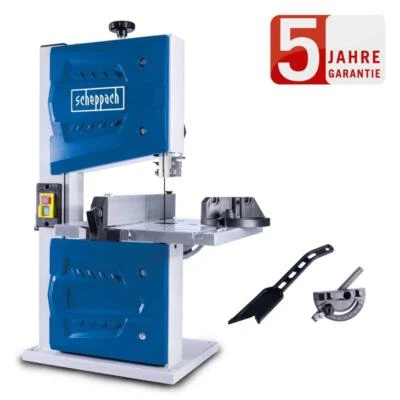 Scheppach Bandsäge HBS25 Schnitthöhe 80mm mit Querschneidlehre & Schiebestock - Bild 1 von 4