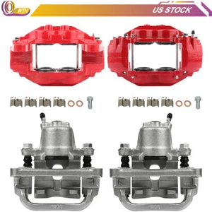 Front and Rear Brake Calipers Pairs For Toyota Sequoia Tundra 2008-2017 - Foto 1 di 10