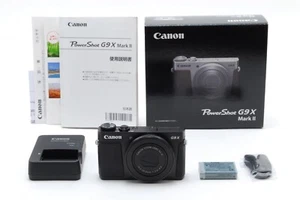 【MINT w/Box】 Canon Powershot G9X Mark II 20.1MP Black Digital Camera From Japan - Picture 1 of 11