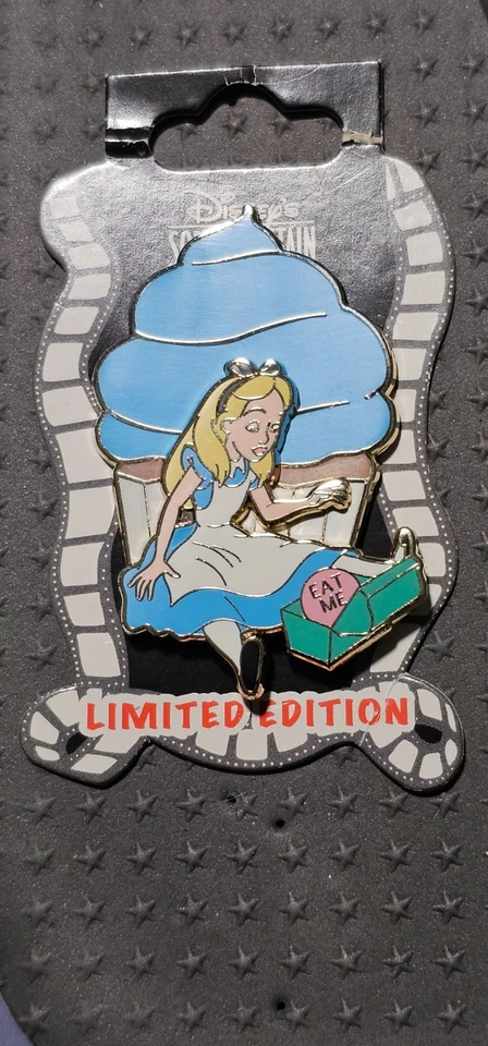Disney DSF DSSH Alice in Wonderland Cupcake Series Alice LE 300 Pin - Image 1 of 4