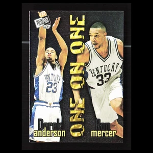 Derek Anderson/Ron Mercer #7 1997-98 Press Pass One On One Kentucky Wildcats NBA - Picture 1 of 4