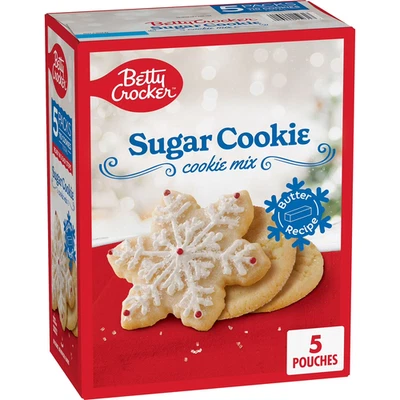 Mezcla de galletas de azúcar Betty Crocker, 17,5 oz., 5 paquetes Foto 1 de 4