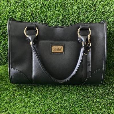 Bolso de hombro Frye and Co Satchel de cuero (con correa cruzada) 14x10x5 Foto 1 de 4