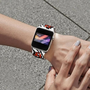 Bracelet Apple Watch blanc nation du Bengale - Photo 1 sur 8