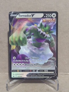 2021 Pokemon Sword and Shield Chilling Reign #124 Tornadus V URR - Bild 1 von 2