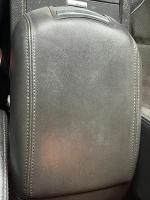 2010-2019 Ford Taurus OEM Black Leather Center Console Armrest Lid Foto 1 de 4