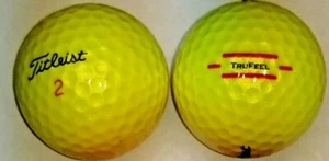 30 Titleist Tru-Feel in Yellow Grade AAAAA best for SPRING GOLF - Picture 1 of 2