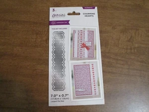 GEMINI PAPERCRAFT DIE ELEMENTS CHARMING HEARTS - Picture 1 of 2