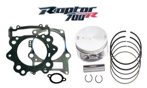 08-14 Grizzly 700 Stock Piston Ring Top End Head Gasket Yamaha Upper Rebuild Kit - Bild 1 von 24