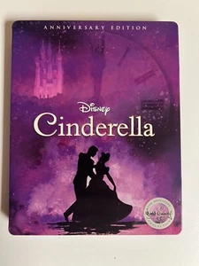 Cinderella (Blu-ray/DVD) Steelbook. Used, Like New. No Digital. - Picture 1 of 1