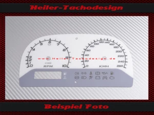 Tachoscheibe für Lotus Elise mit Airbag 160 Mph zu 260 Kmh - Picture 1 of 1