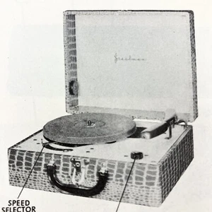 1952 Steelman Phono 102 Service Wire Schematic Repair Manual Vintage Original - Picture 1 of 2