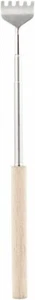 Kikkerland MADERA + Acero Inoxidable Telescópico Rascador Trasero se extiende 20" BS003 - Imagen 1 de 3