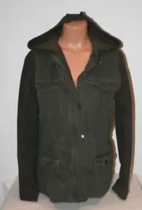 Ashley By 26 International Large Green Hooded Utility Jacket Chest: 42" Military - Picture 1 of 8