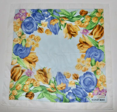 Хлопковый шарф-бандана HANAE MORI с цветочным принтом - Изображение 1 из 2