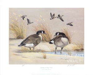 John Poague MacLeod Canada at Nags Head NC Outer Banks 23x18.75 in - Picture 1 of 6