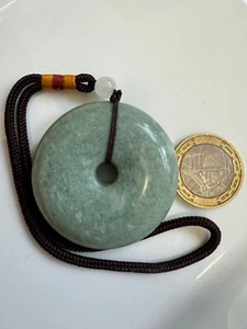 (10275) STUNNING LANTIAN JADE WORRY STONE - Picture 1 of 3