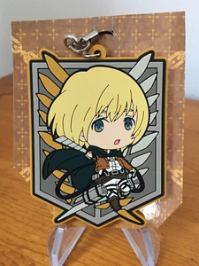 Attack on Titan Exhibition Wall Osaka Oita Armin Arlert Kautschukband Schlüsselanhänger - Bild 1 von 6