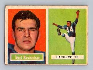 1957 Topps #41 Bert Rechichar VG-VGEX Vintage Football Card - Bild 1 von 2