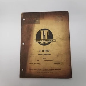 I&T Shop Service Ford Shop Manual 6000 Commander No. FO-22 - Picture 1 of 6
