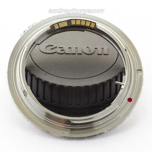 Olympus OM auf Canon EOS EF mit Pusteblume Chip programmierbar. Alles EF, RF. - Bild 1 von 1