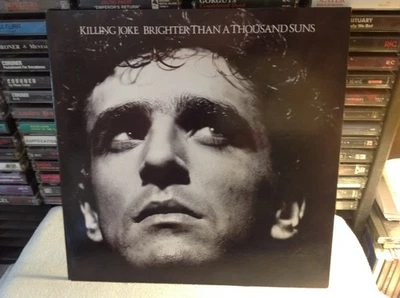 KILLING JOKE BRIGHTER THAN A THOUSAND SUNS GOTH ROCK VINYL '87 VIRGIN OG OOP EX - Image 1 of 4