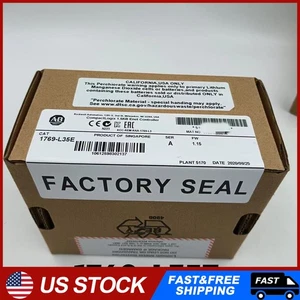 Neu versiegelt Allen-Bradley 1769-L35E SER A CompactLogix 1,5 MB ENet Controller TX - Bild 1 von 7