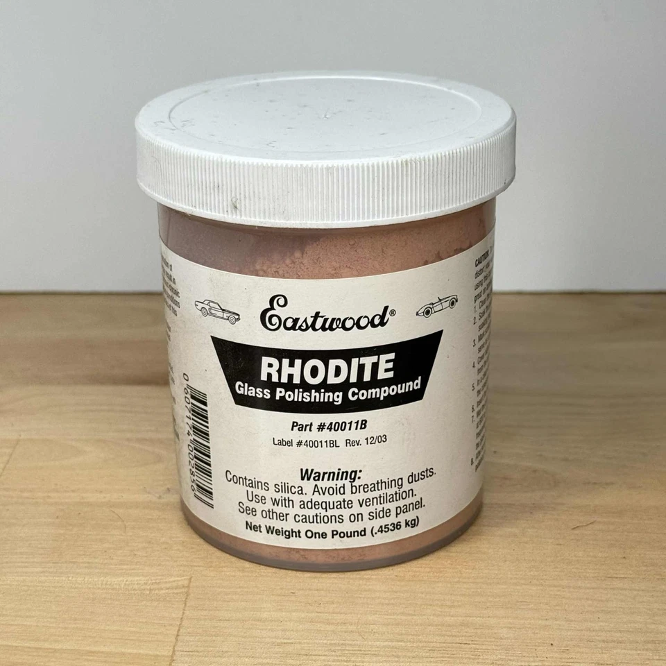 Eastwood Rhodite Glass Polishing Compound Scratch Remover 40011B - 1 lb. New - Image 1 of 4